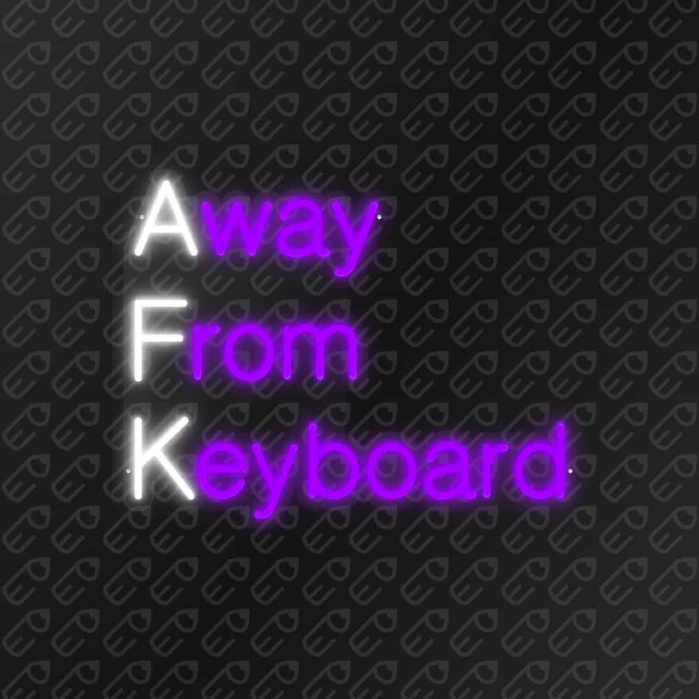 Néon LED mural - AFK