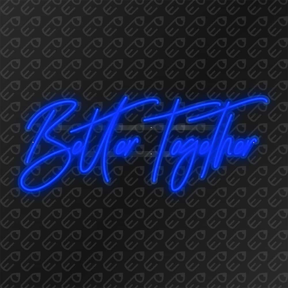 Better together Bleu