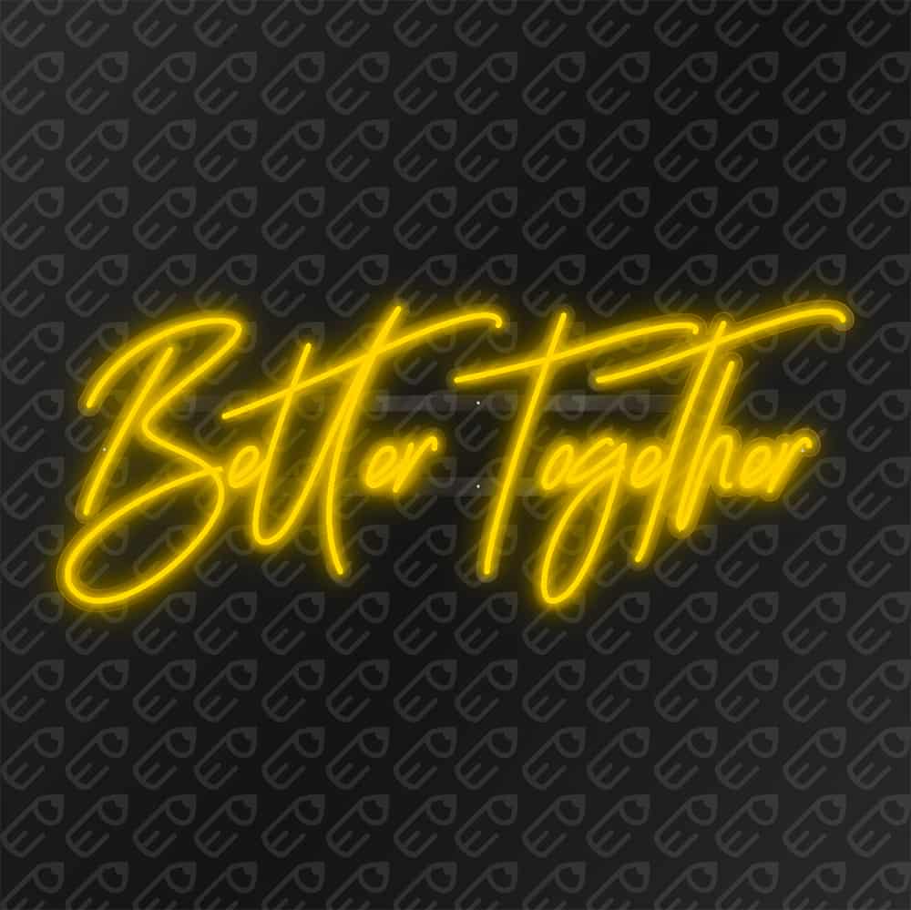 Better together Jaune