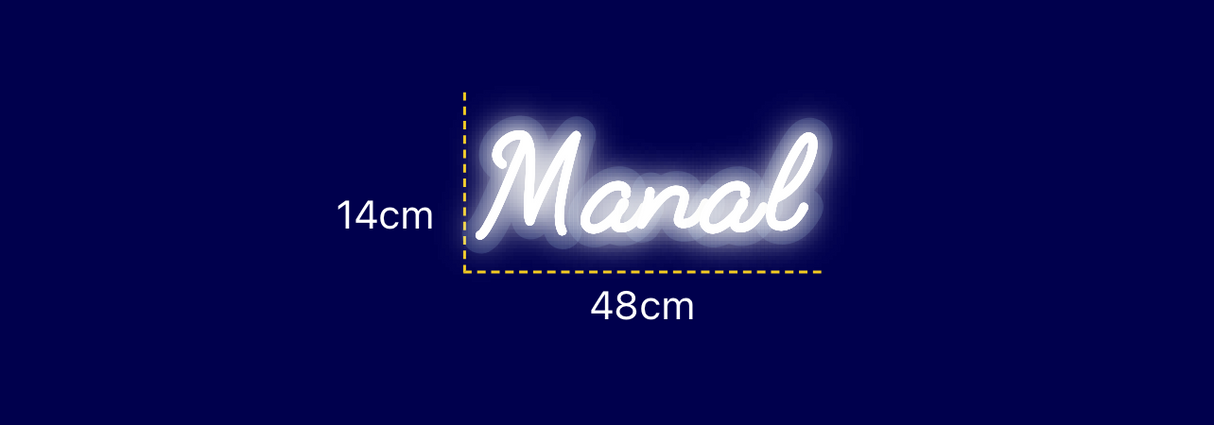 Néon personnalisé (Manal)