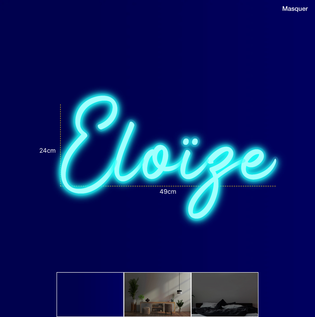 Néon personnalisé (Eloïze)