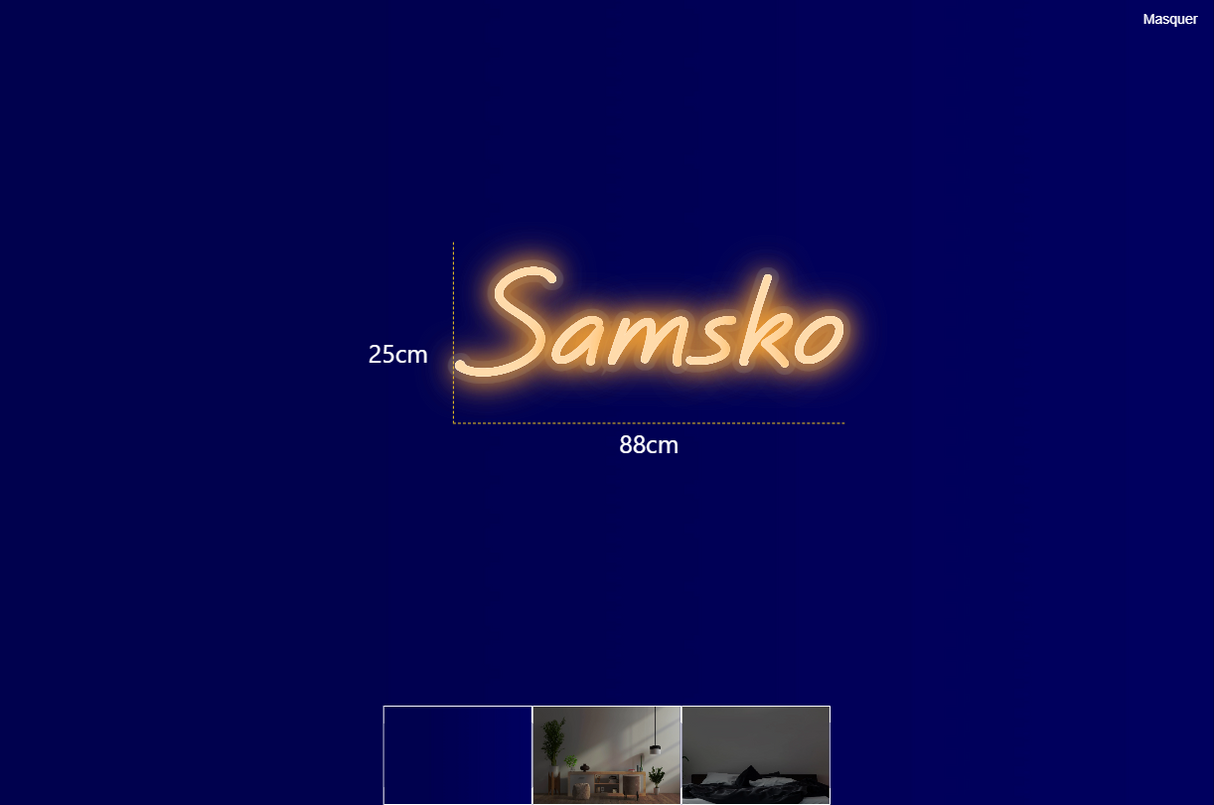 Néon personnalisé (Samsko)