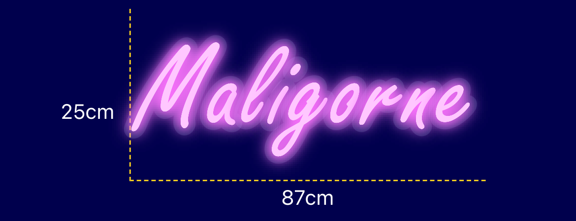 Néon personnalisé (Maligorne)
