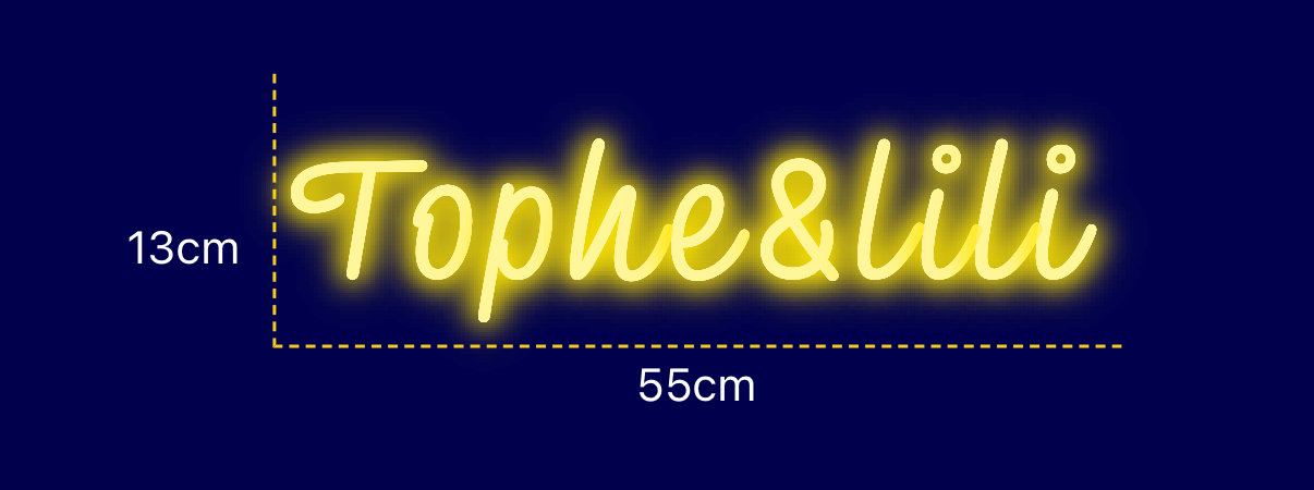 Néon personnalisé (Tophe)