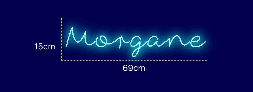 Néon personnalisé (Morgane)