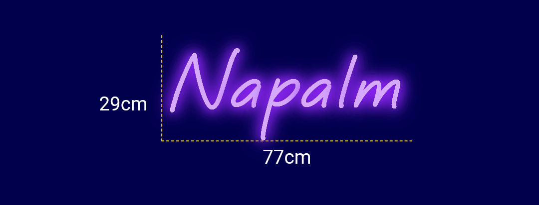 Néon personnalisé (Napalm)