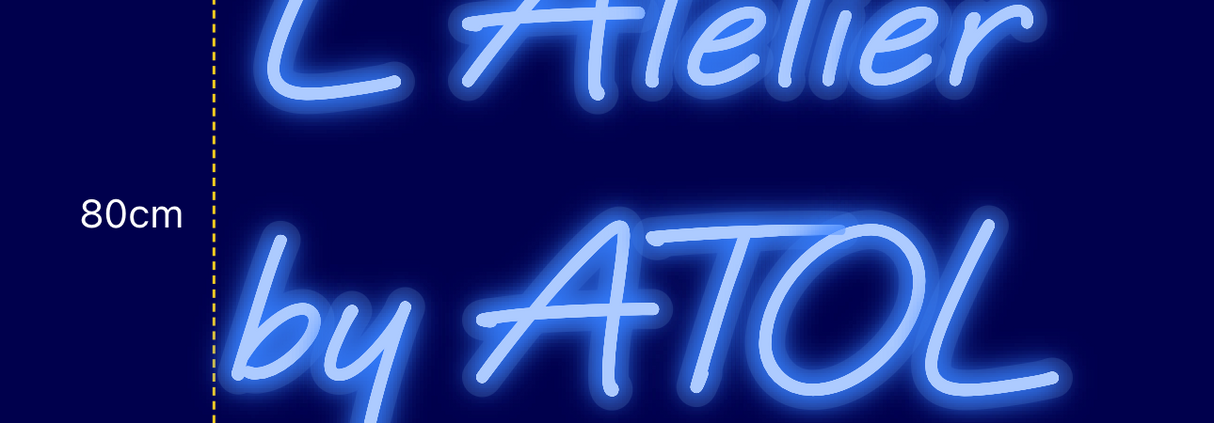 Néon personnalisé (L Atelier
by ATOL)