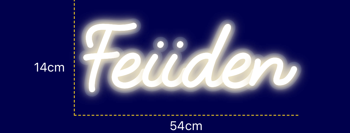 Néon personnalisé (Feiiden)