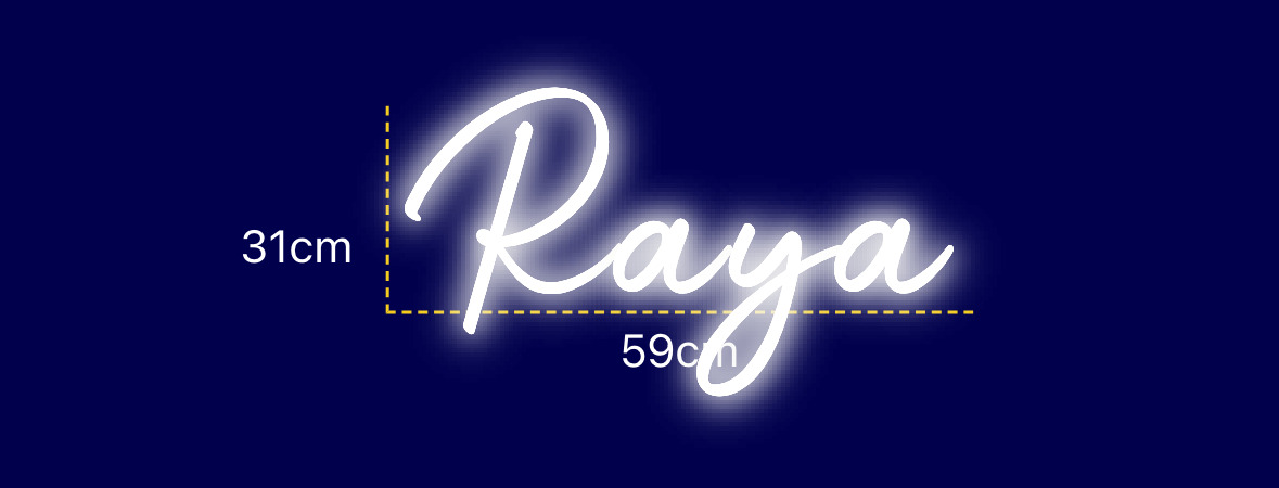 Néon personnalisé (Raya)