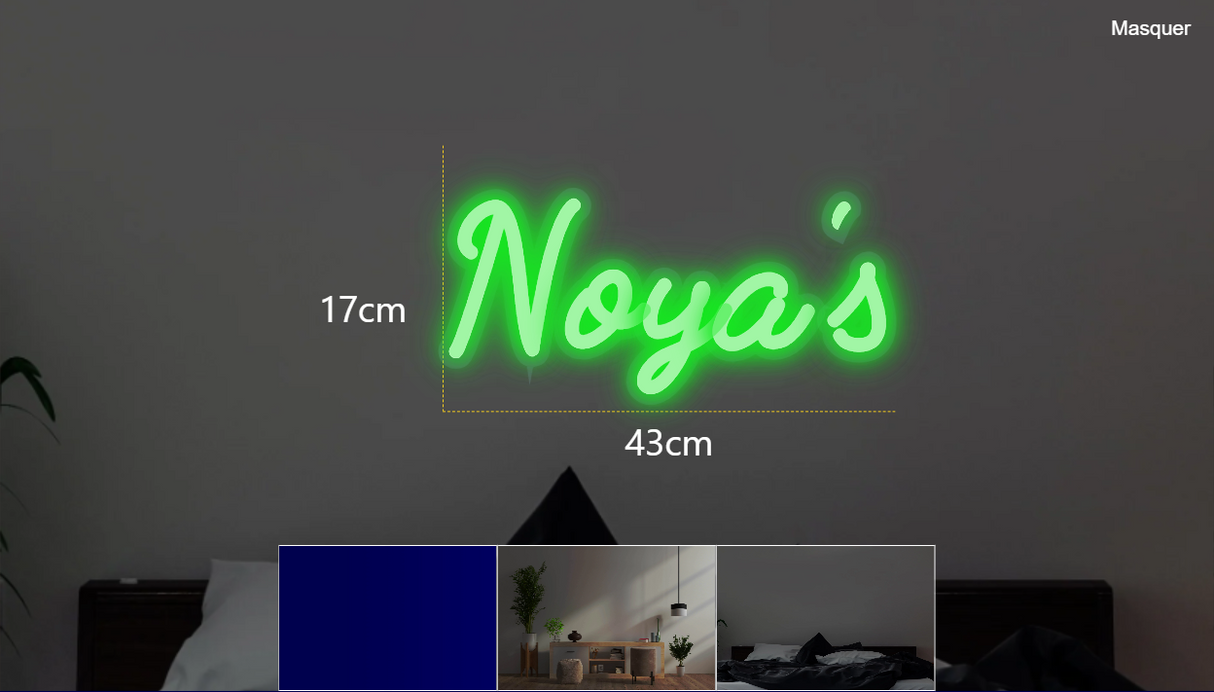 Néon personnalisé (Noya's)