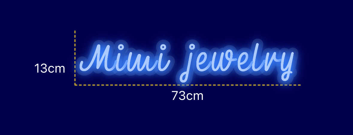 Néon personnalisé (Mimi jewelry)