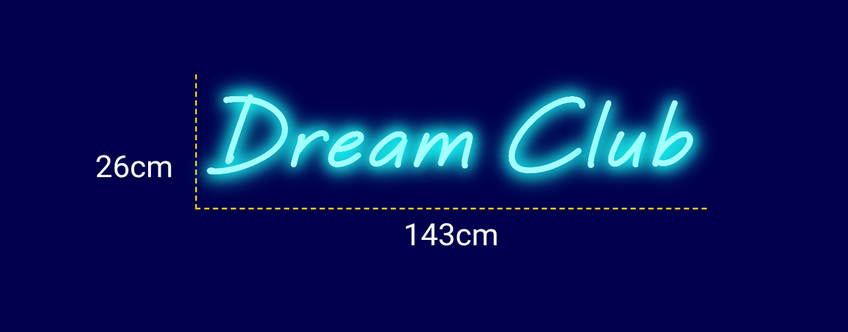 Néon personnalisé (Dream Club)