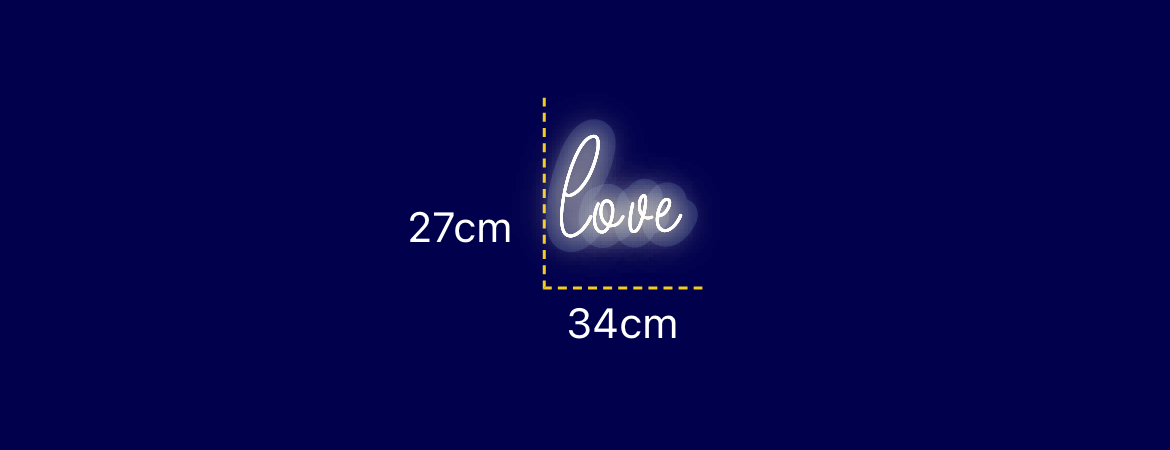 Néon personnalisé (love)