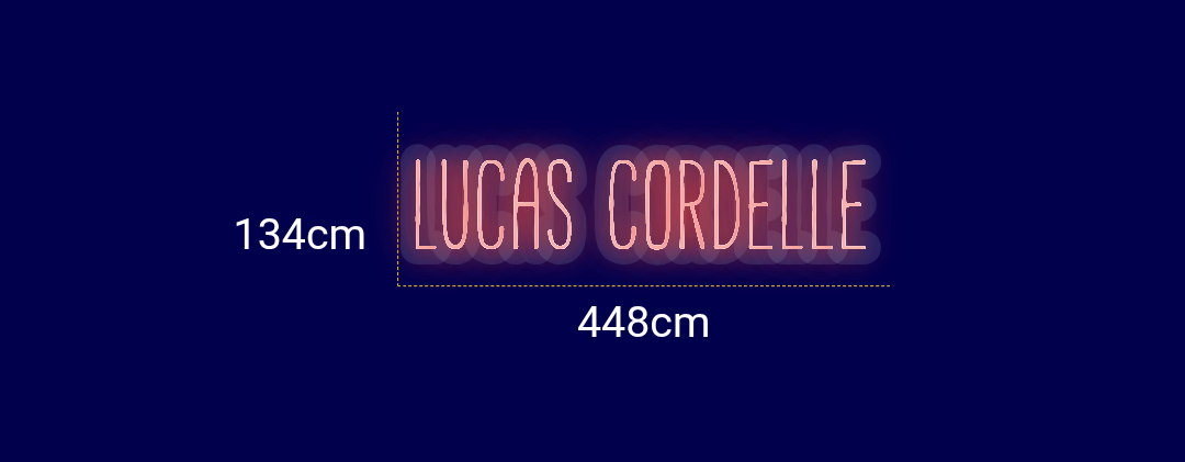 Néon personnalisé (Lucas CORDELLE 
)