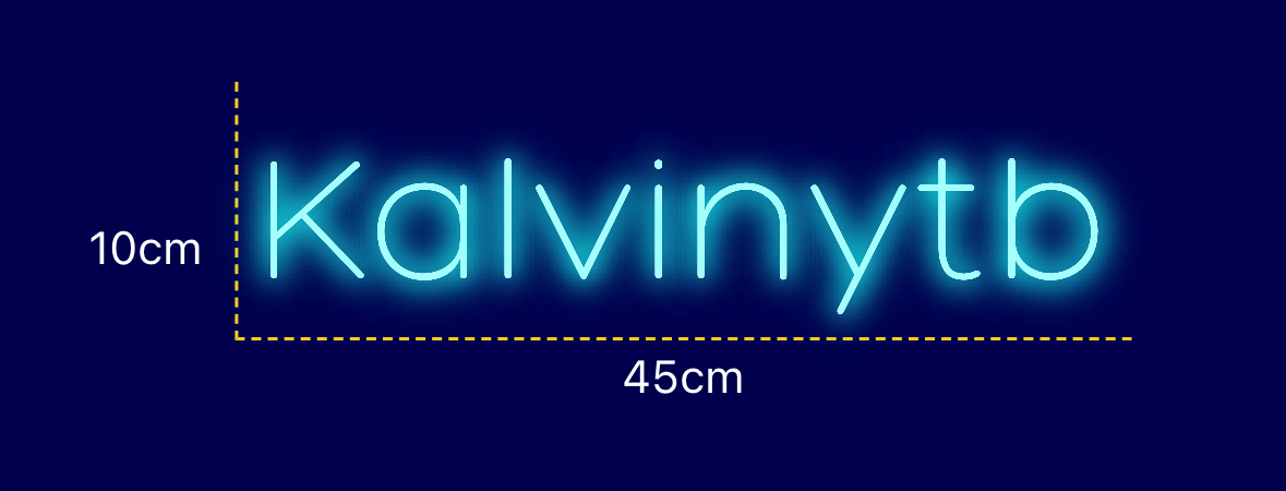 Néon personnalisé (Kalvinytb)