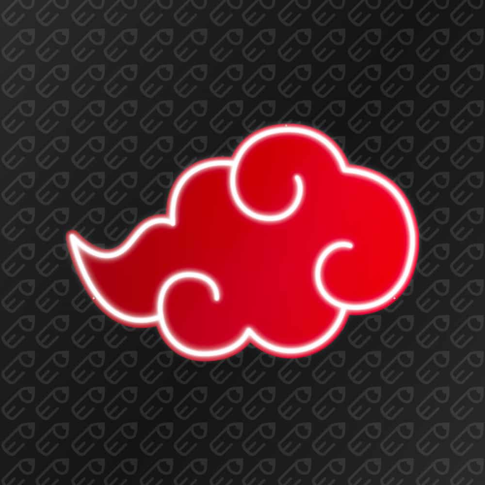 Néon LED mural - Akatsuki