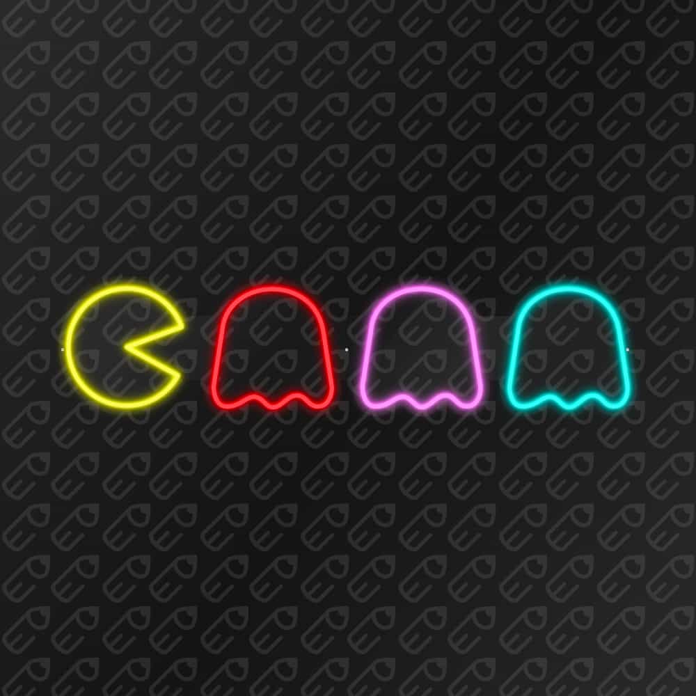 neon-led-pac-man