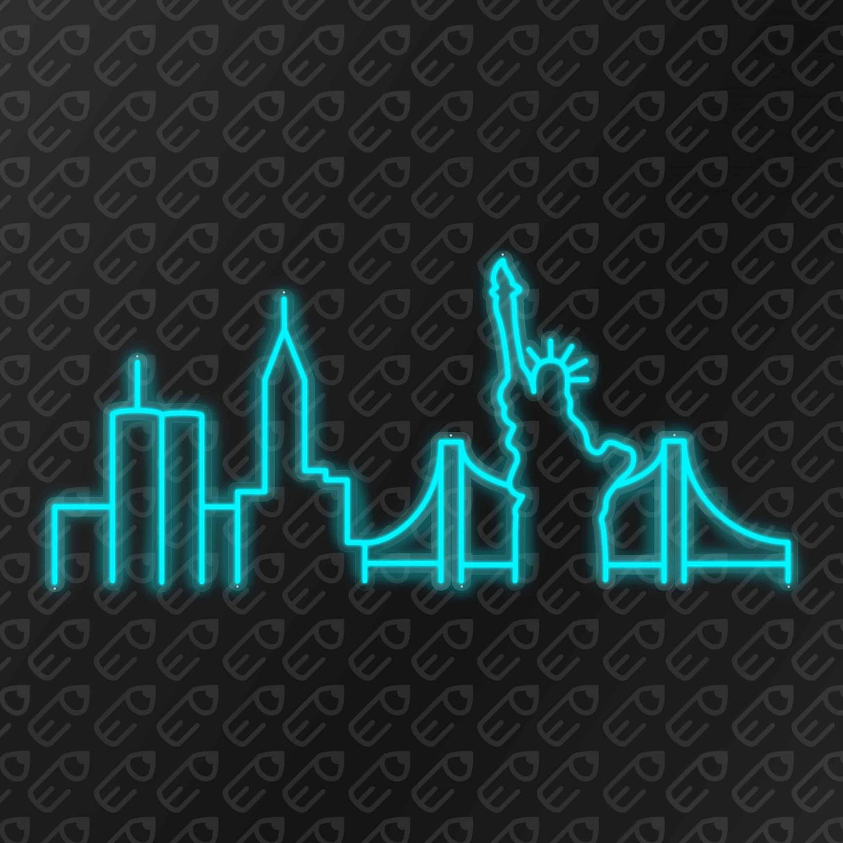 neon-skyline-turquoise