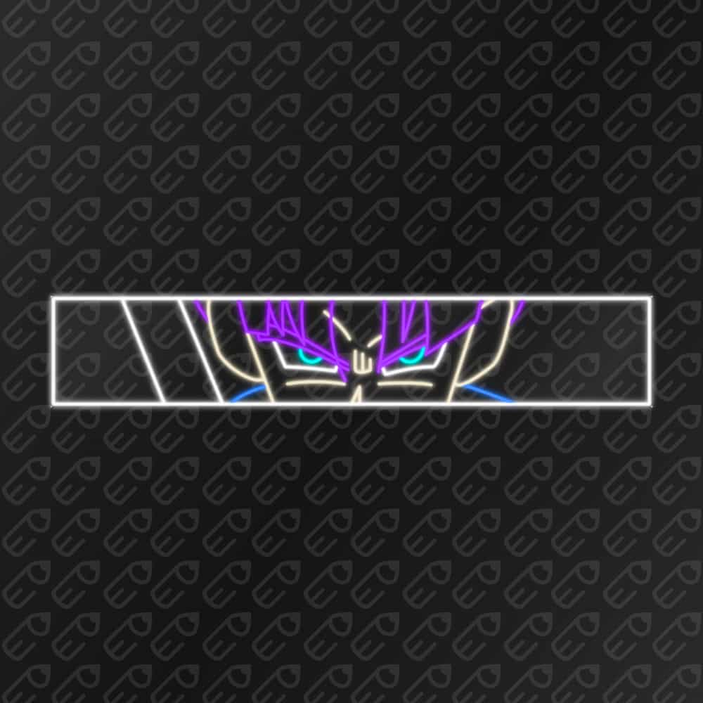 Néon LED mural - Trunks du futur