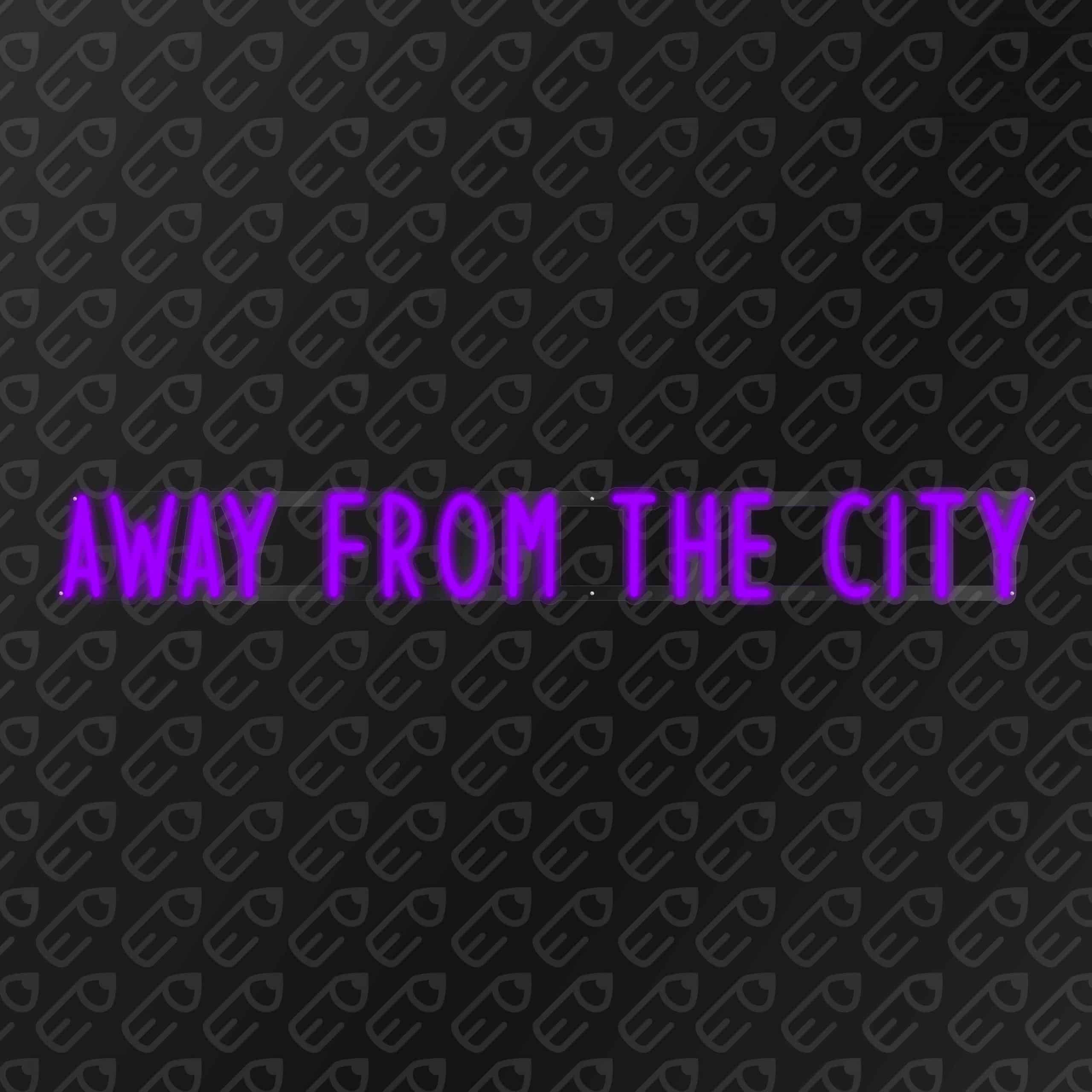Neon-Away-From-the-city-violet
