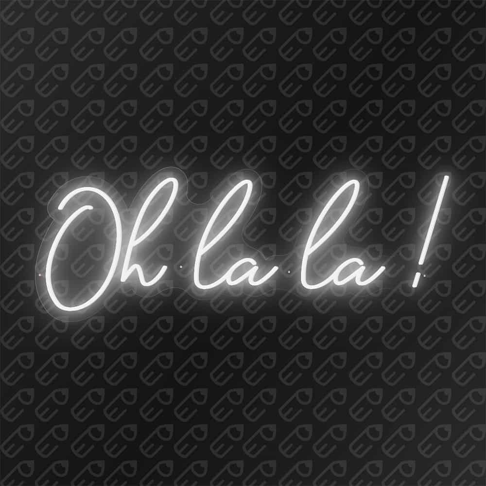 N on LED mural Ohlala