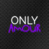 Néon LED mural - Only Amour