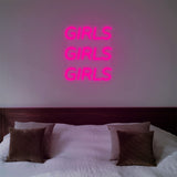 Néon LED mural - Girls