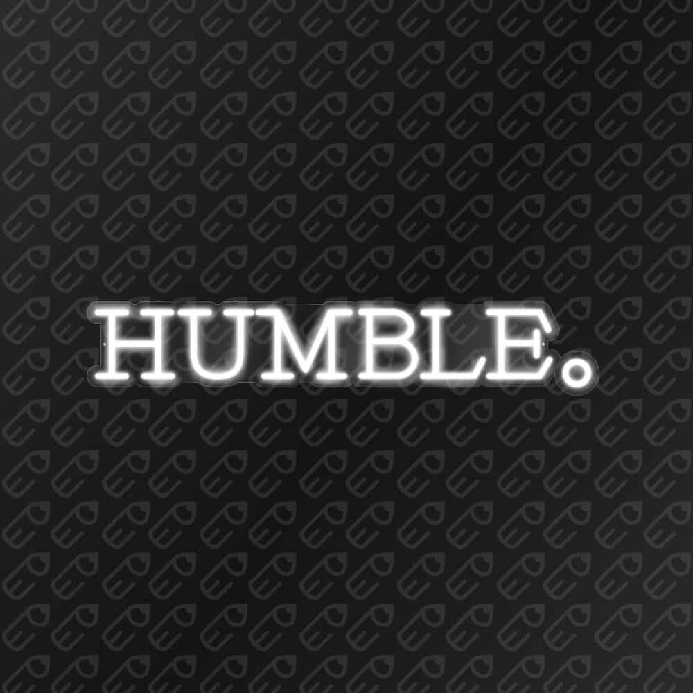 Néon LED mural - Humble
