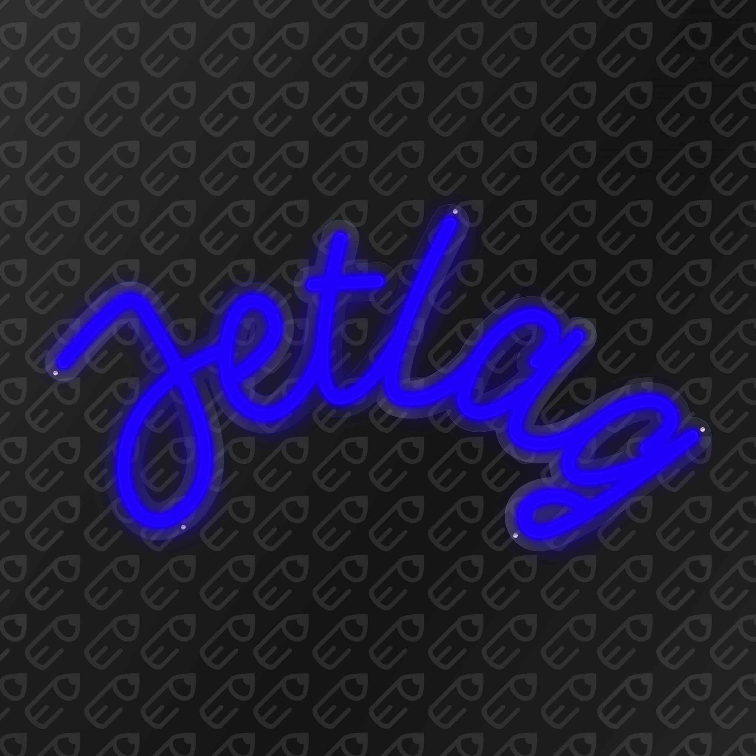neon-JETLAG-bleu