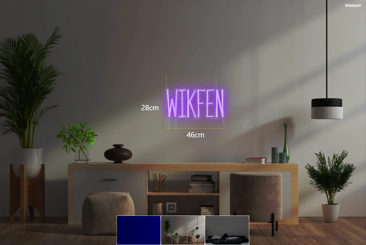 Néon personnalisé (WIKFEN)