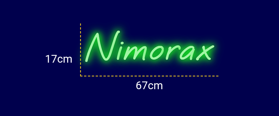 Néon personnalisé (Nimorax 
)