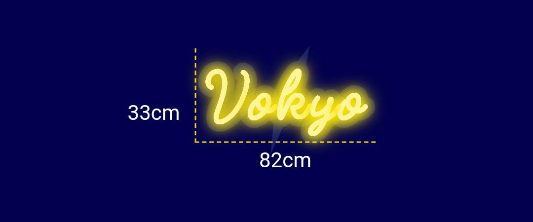 Néon personnalisé (Vokyo)