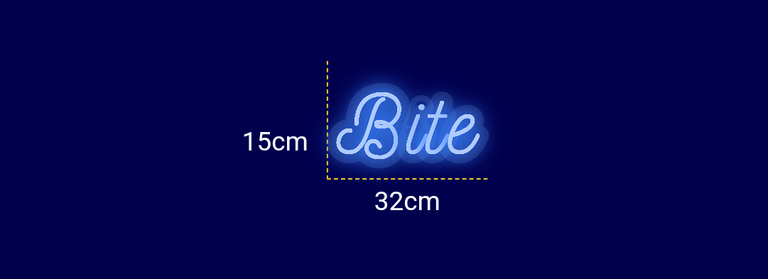 Néon personnalisé (Bite)