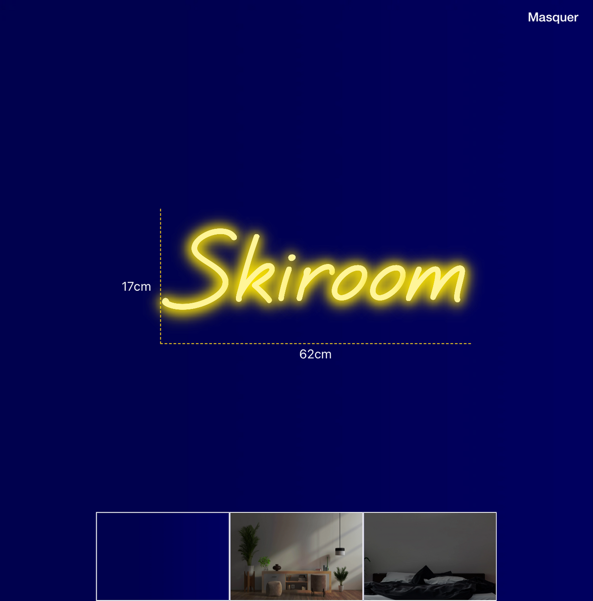 Néon personnalisé (Skiroom)
