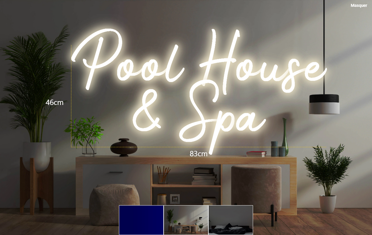 Néon personnalisé (Pool House
    )