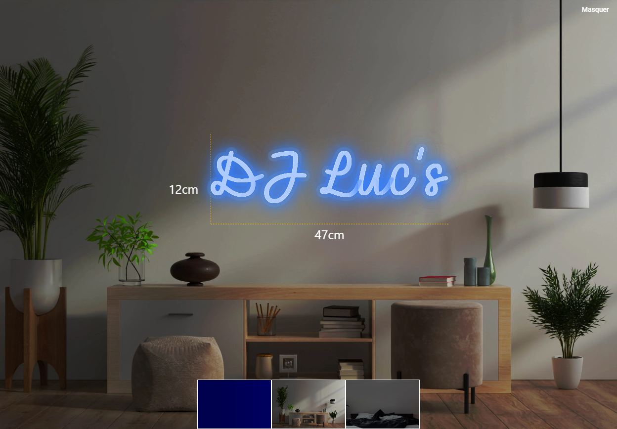 Néon personnalisé (DJ Luc's)