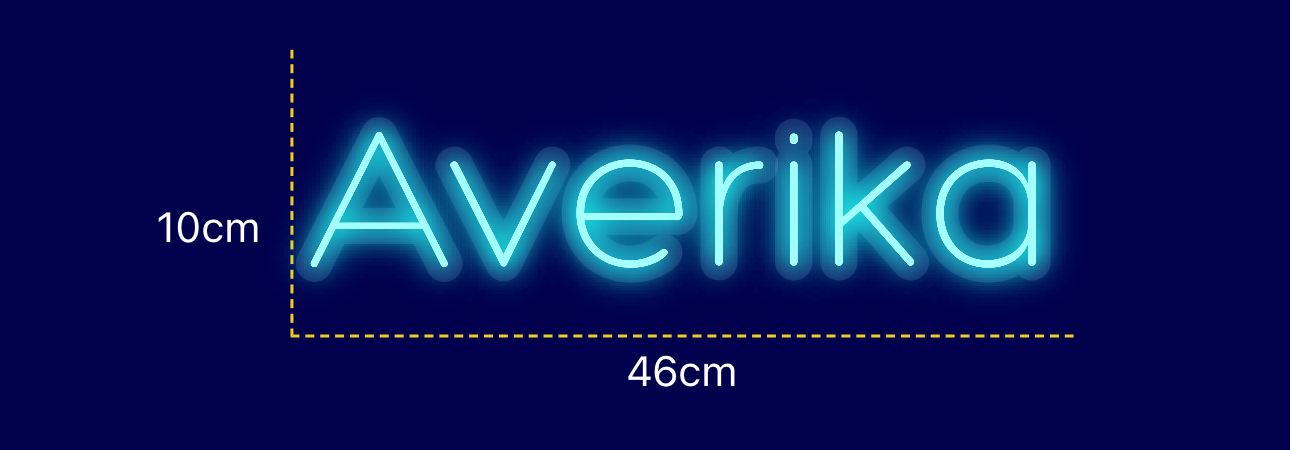 Néon personnalisé (Averika)