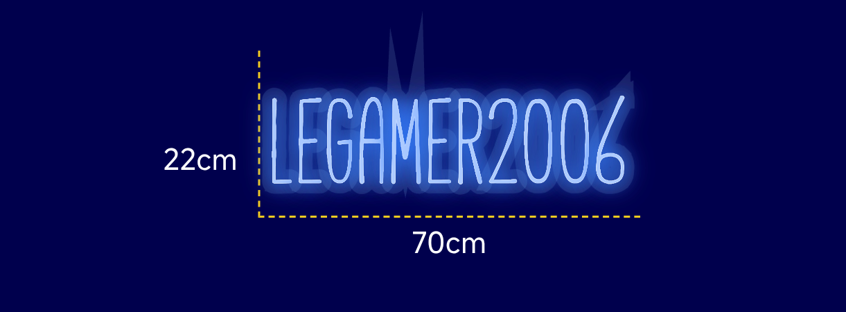 Néon personnalisé (Legamer2006
)
