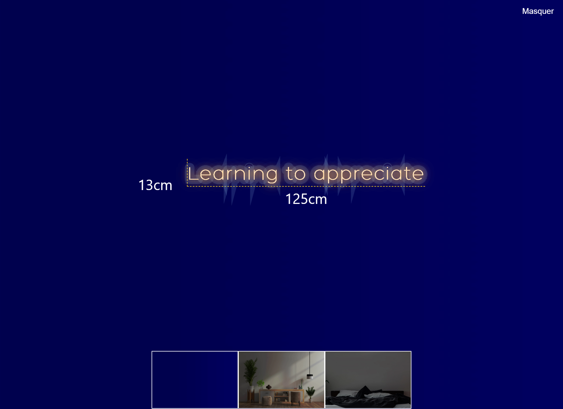 Néon personnalisé (Learning to appreciate)
