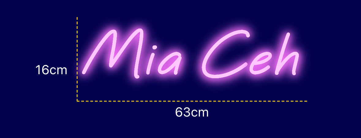 Néon personnalisé (Mia Ceh)