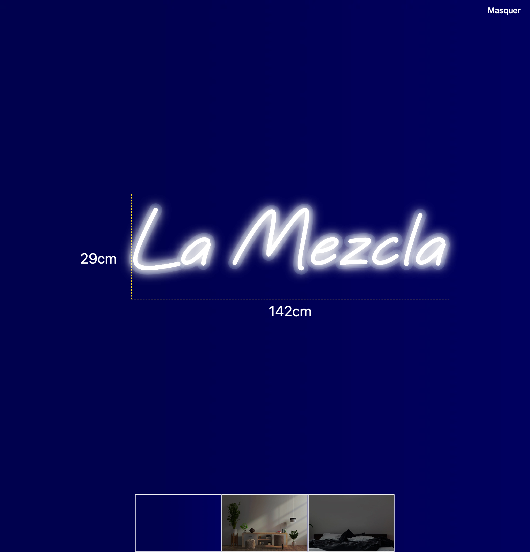 Néon personnalisé (La Mezcla)