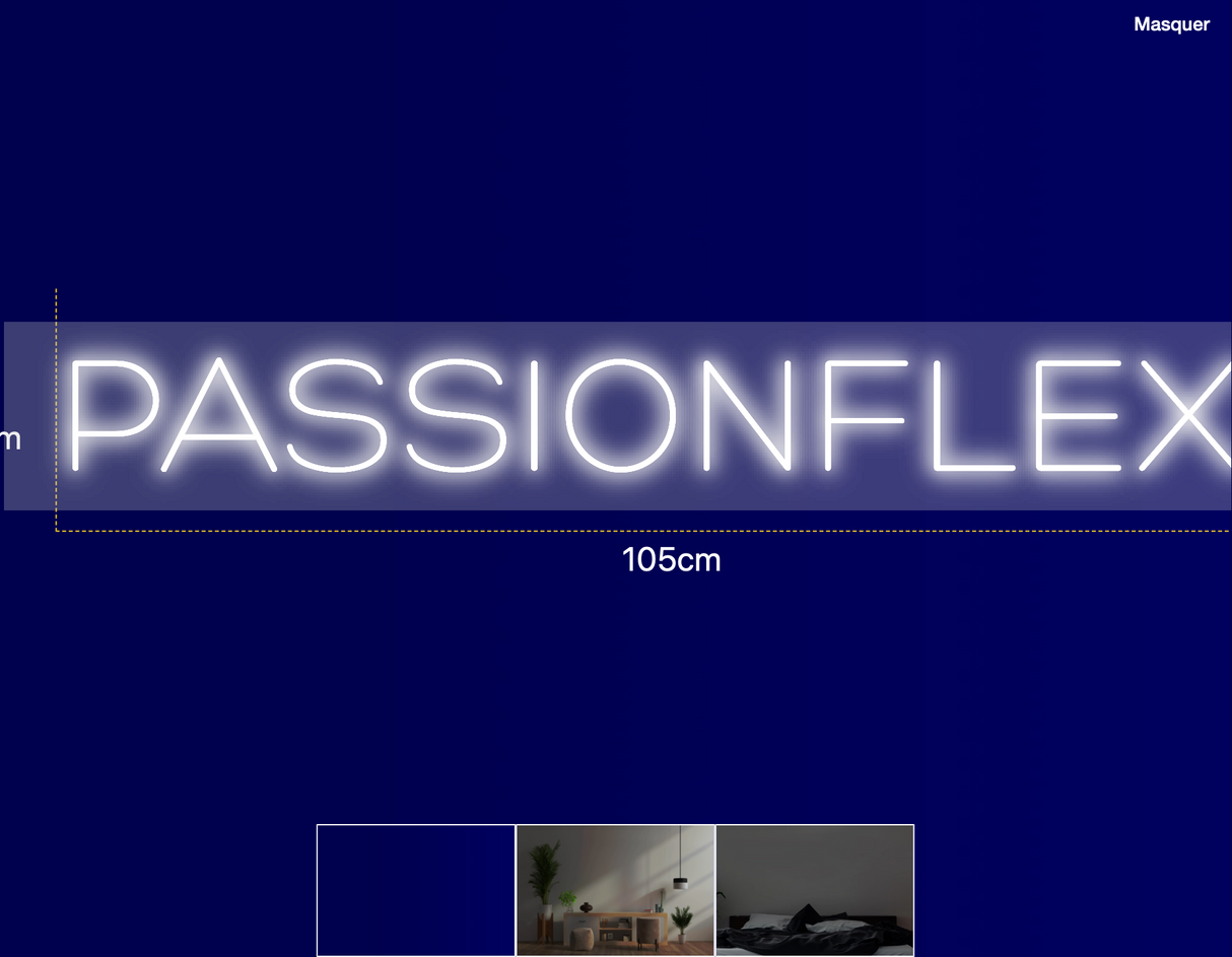 Néon personnalisé (PASSIONFLEXI)