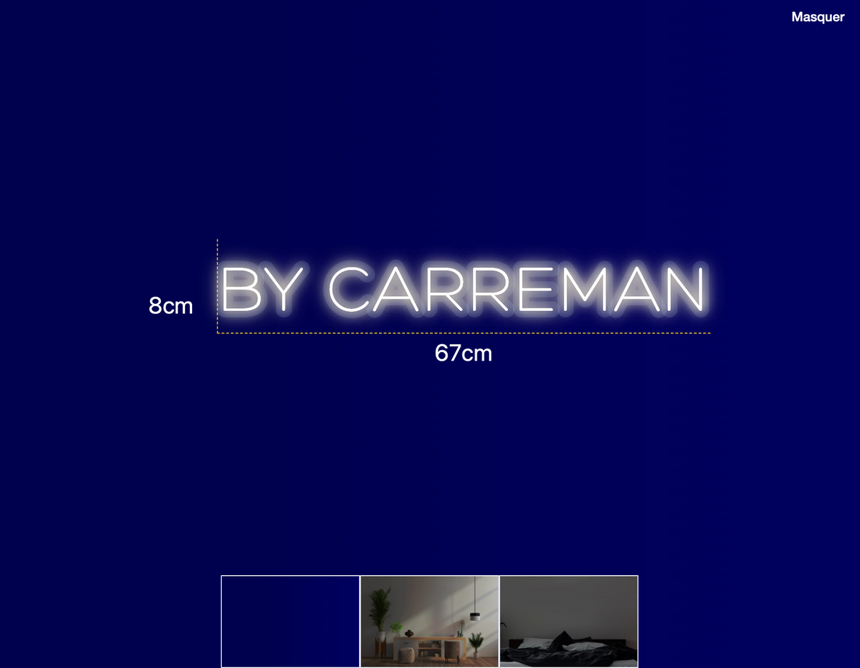 Néon personnalisé (BY CARREMAN)
