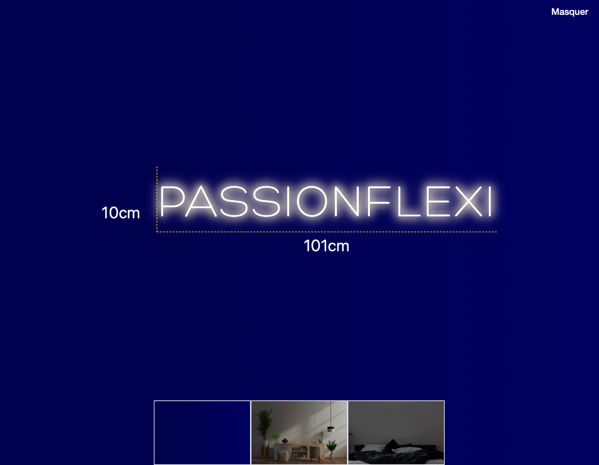 Néon personnalisé (PASSIONFLEXI)
