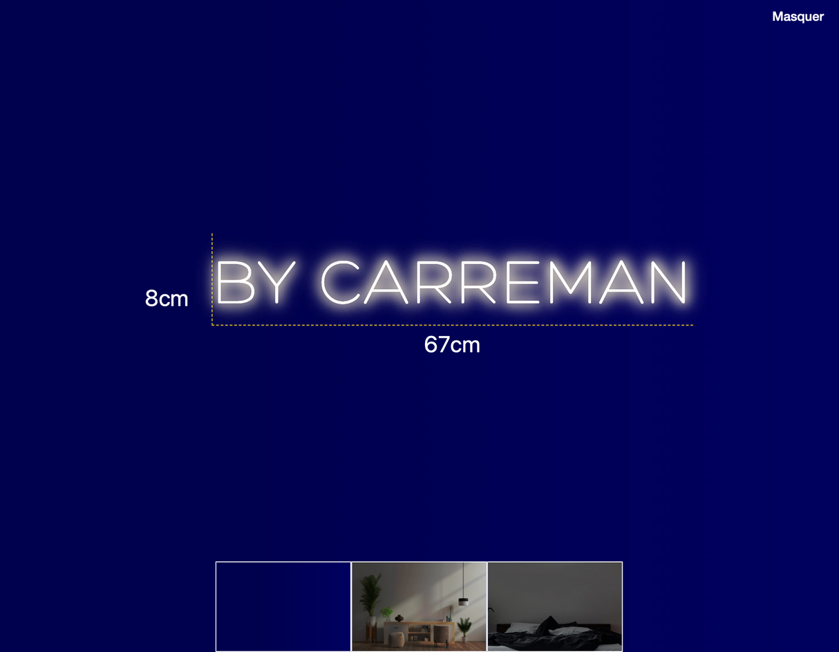 Néon personnalisé (BY CARREMAN)