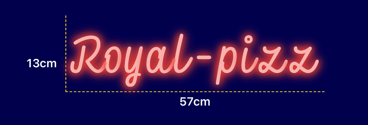 Néon personnalisé (Royal-pizz)