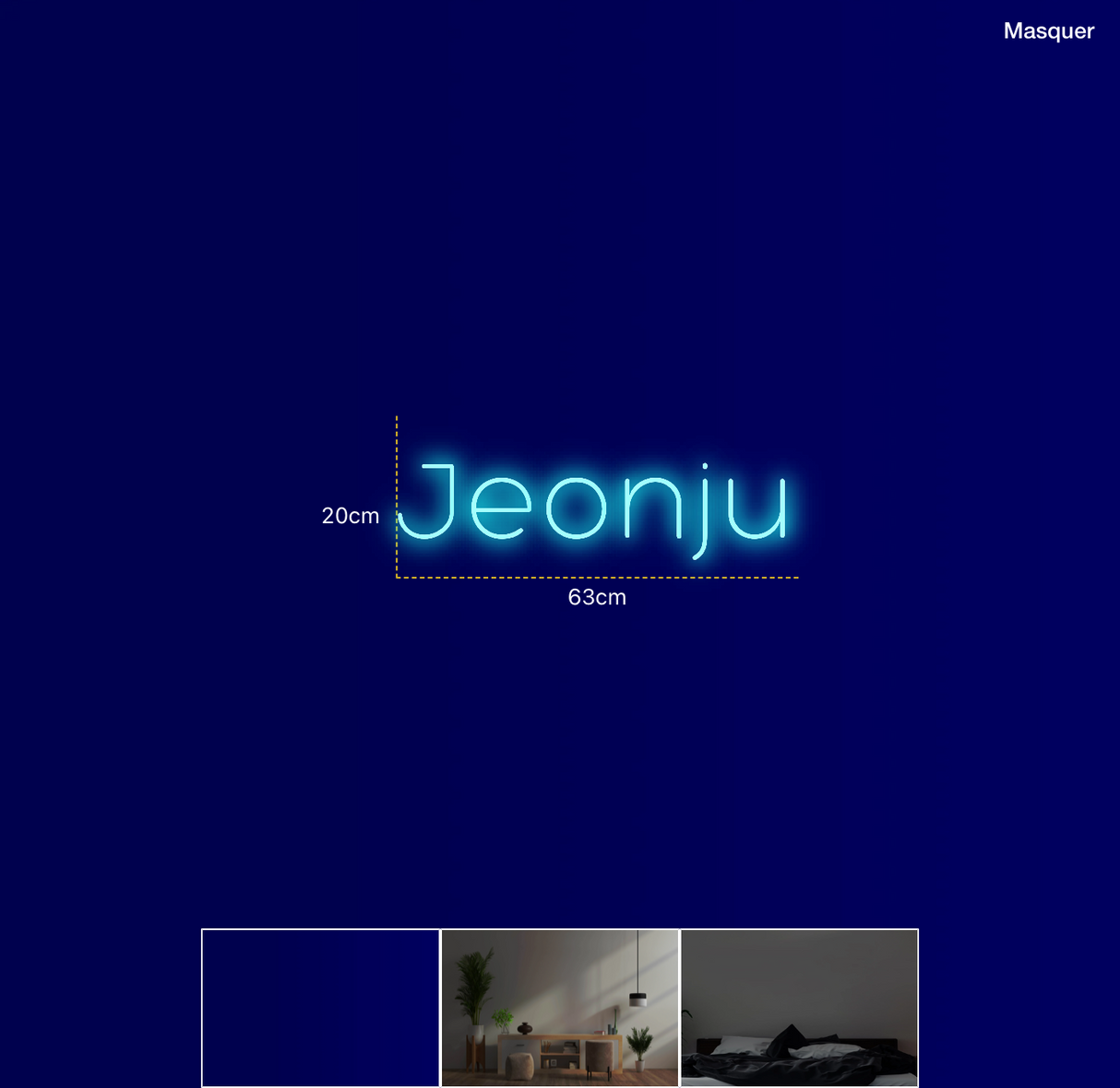 Néon personnalisé (Jeonju)