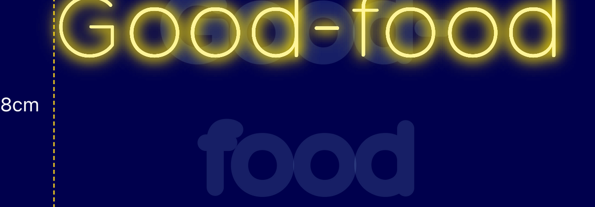 Néon personnalisé (Good-food)