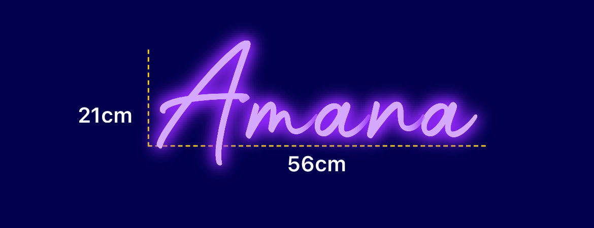 Néon personnalisé (Amana)