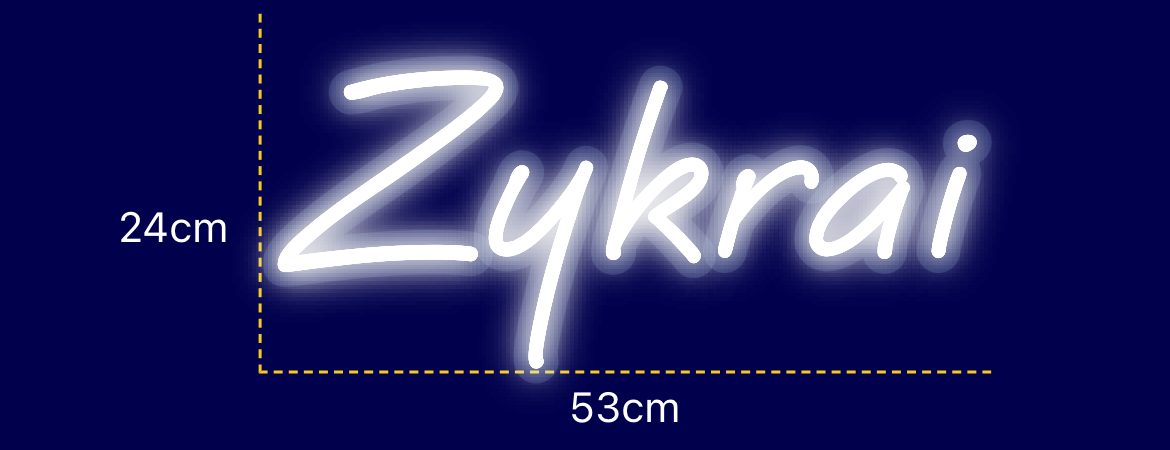 Néon personnalisé (Zykrai)